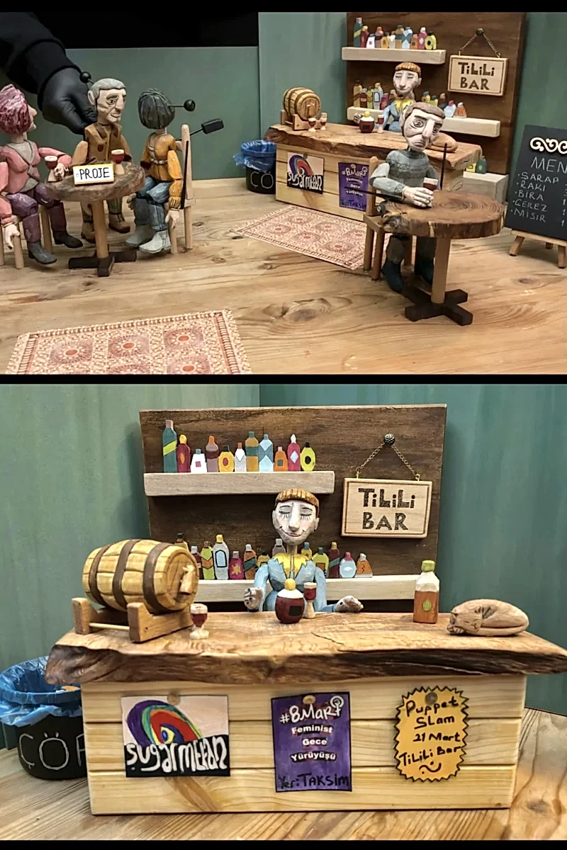 Kukla Sahne Dekorları